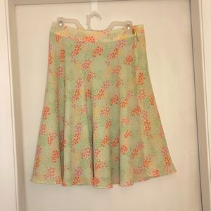 Christopher & Banks Floral Skirt